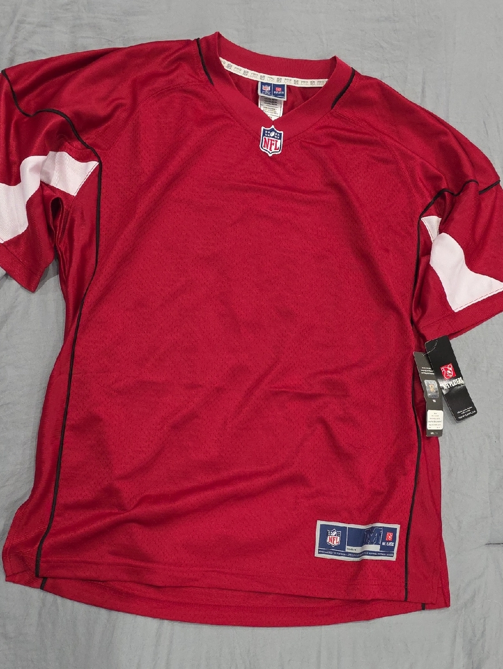 NFL Red and White Football Jersey